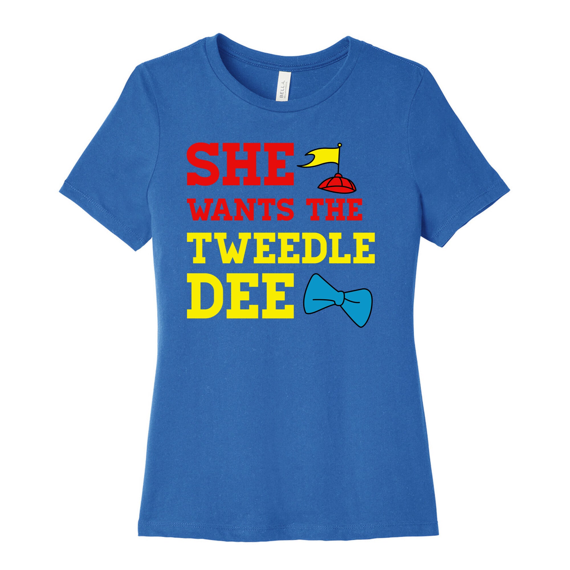 She Wants The Tweedle Dee Women's Cotton Tee